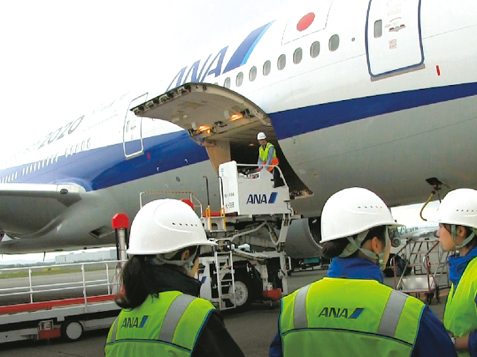 ANA新千歳空港㈱でのインターンシップ